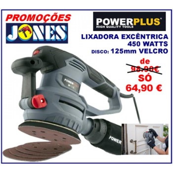 LIXADORA EXCÊNTRICA POWER PLUS 450 WATTS